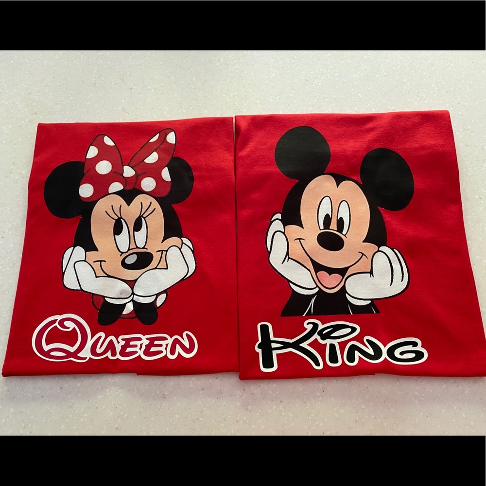 Set of tees for couples “king and Queen”